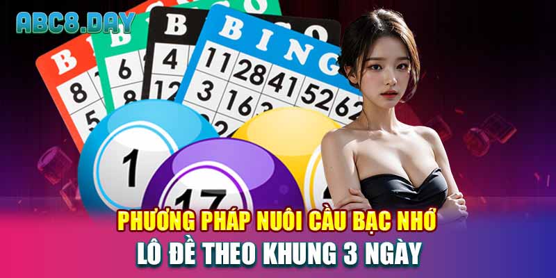 Phương pháp nuôi cầu bạc nhớ lô đề theo khung 3 ngày